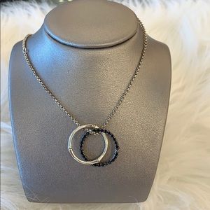 John Hardy double circle Necklace